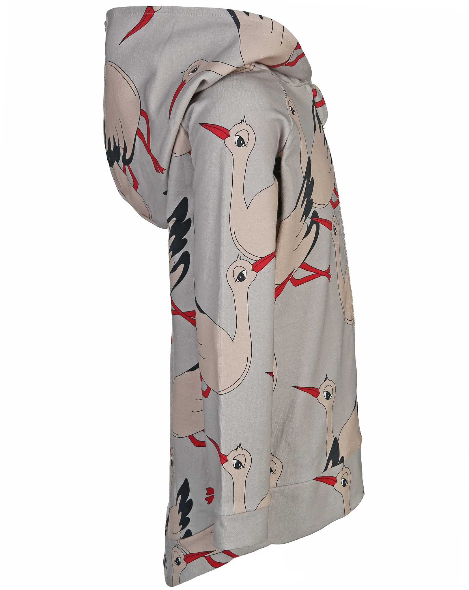Kapuzen-Sweatjacke STORK in grey