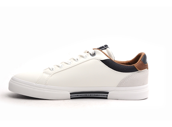 Pepe jeans basses homme kenton courtm pms30839 blanc