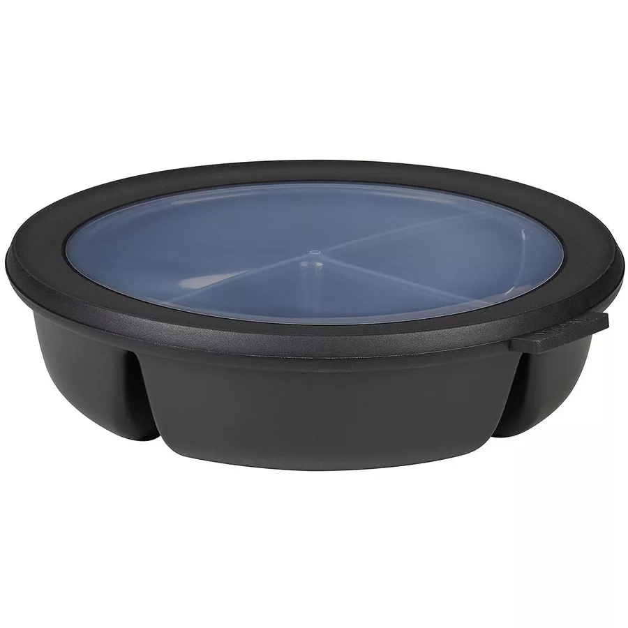 Mepal Bento Bowl Mulitschüssel Cirqula 250 + 250 + 500 ml schwarz