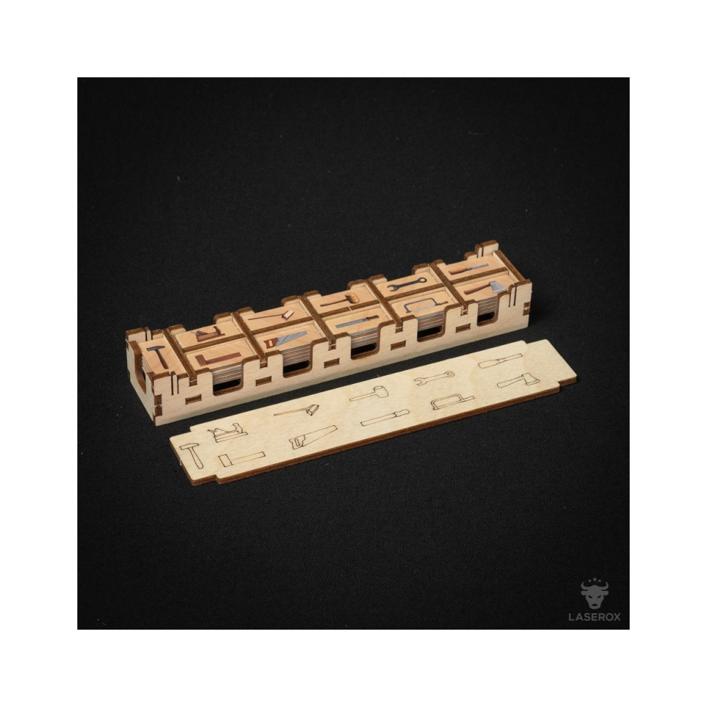 Rangement pour Boîte LaserOx - Woodcraft