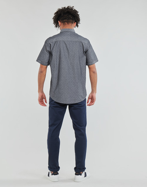 Tom Tailor - REGULAR STRUCTURED SHIRT - Marine chiné