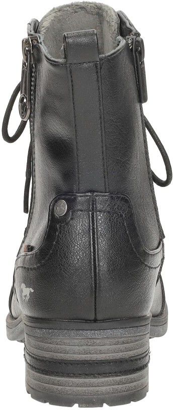 Mustang Veterschoenen Hoog zwart