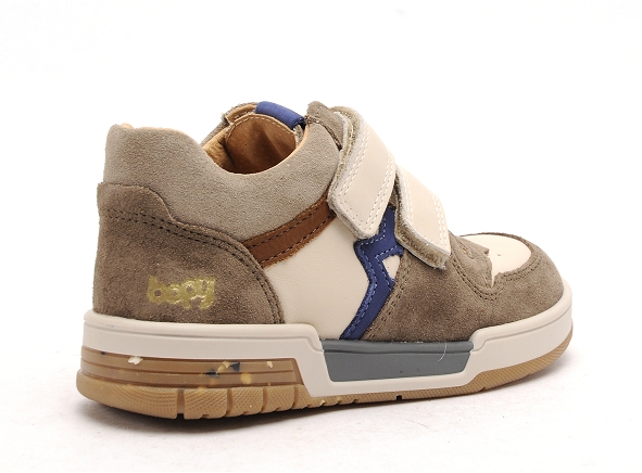 Bopy boots bottine enfant volton beige