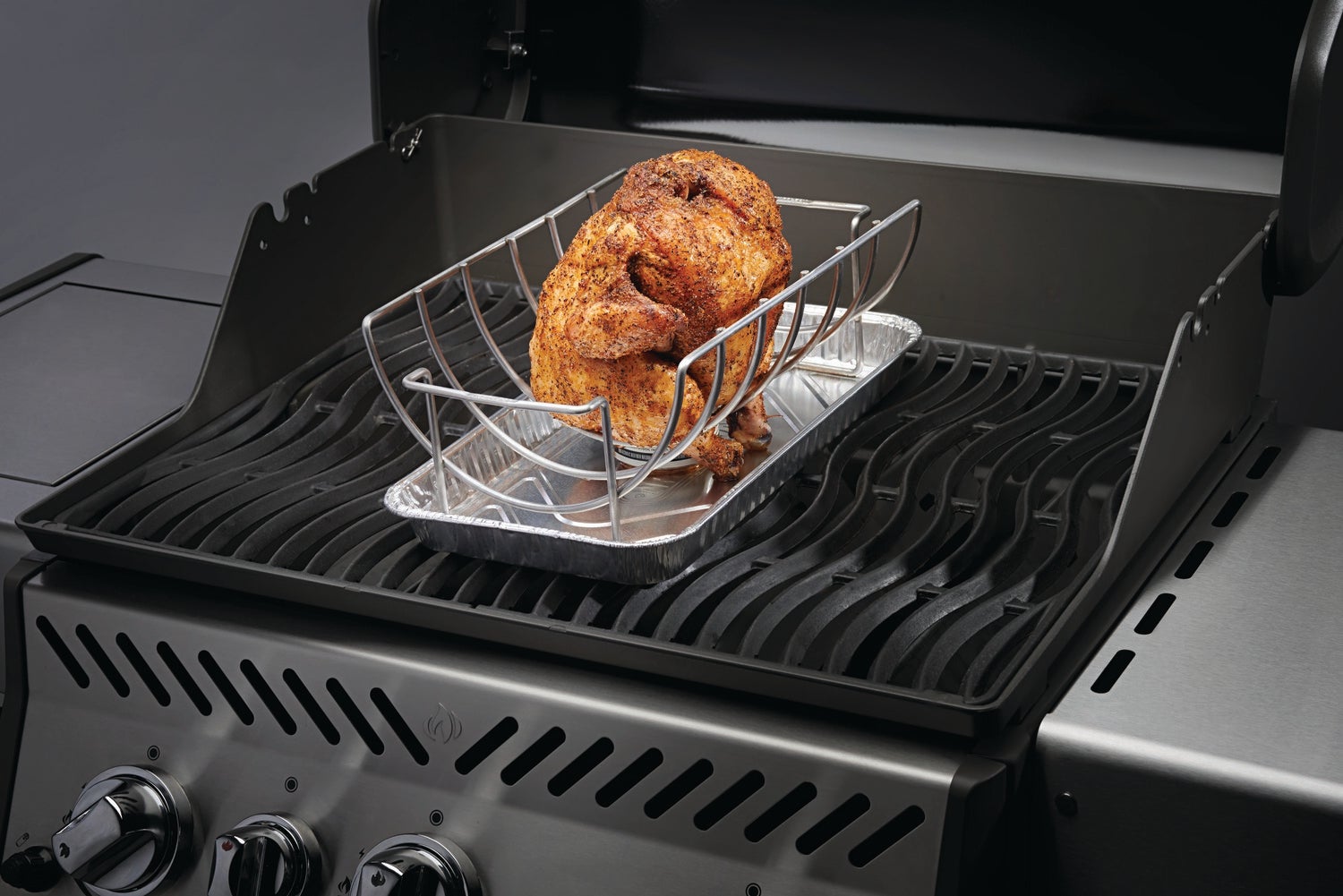 Napoleon sparerib- en braadstukhouder 3-in-1