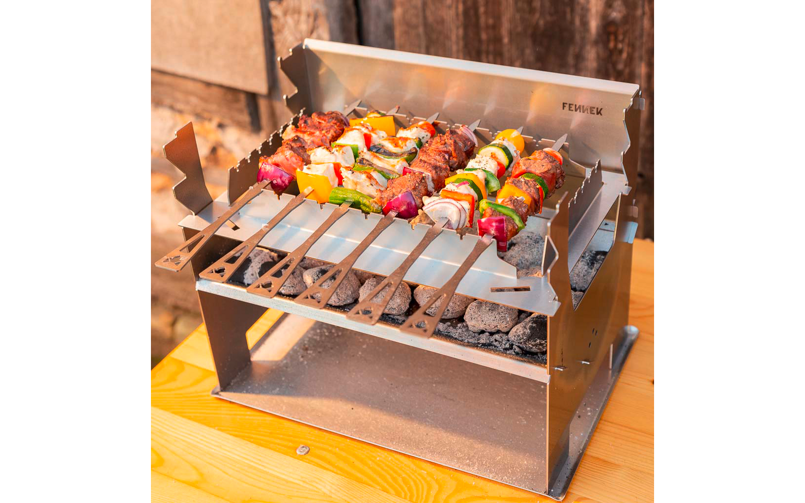 Fennek Grillspießhalter Set für Fennek 2.0 Grill