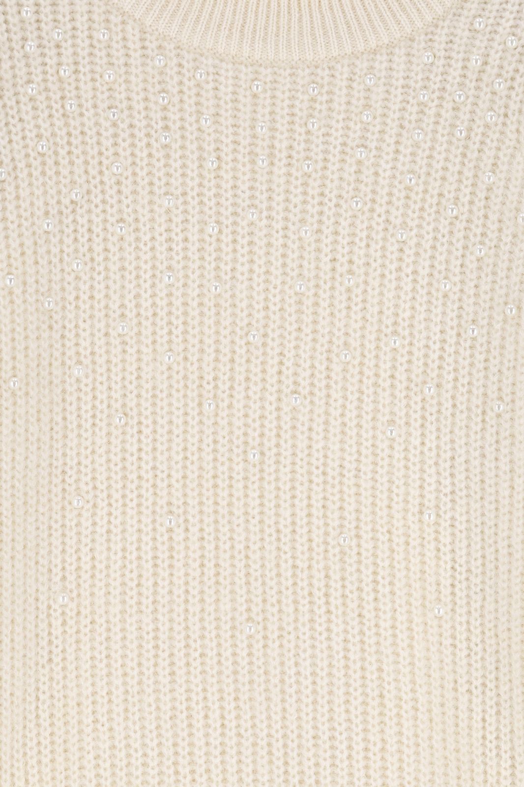 Witte trui met parels