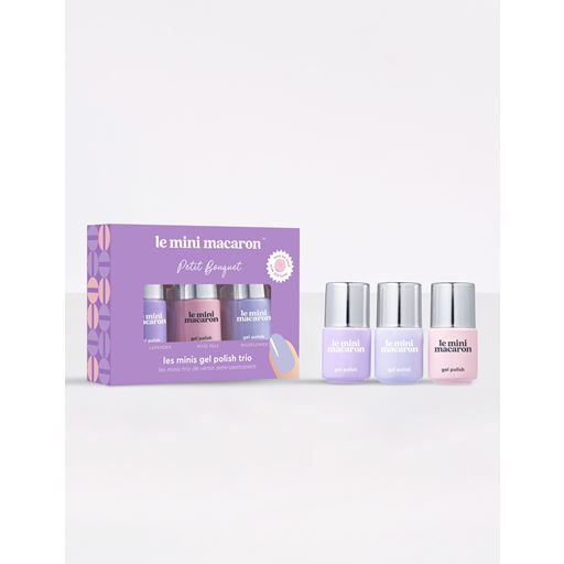 Le Mini Macaron Les Minis Gel Polish Trio Set, Petit Bouquet