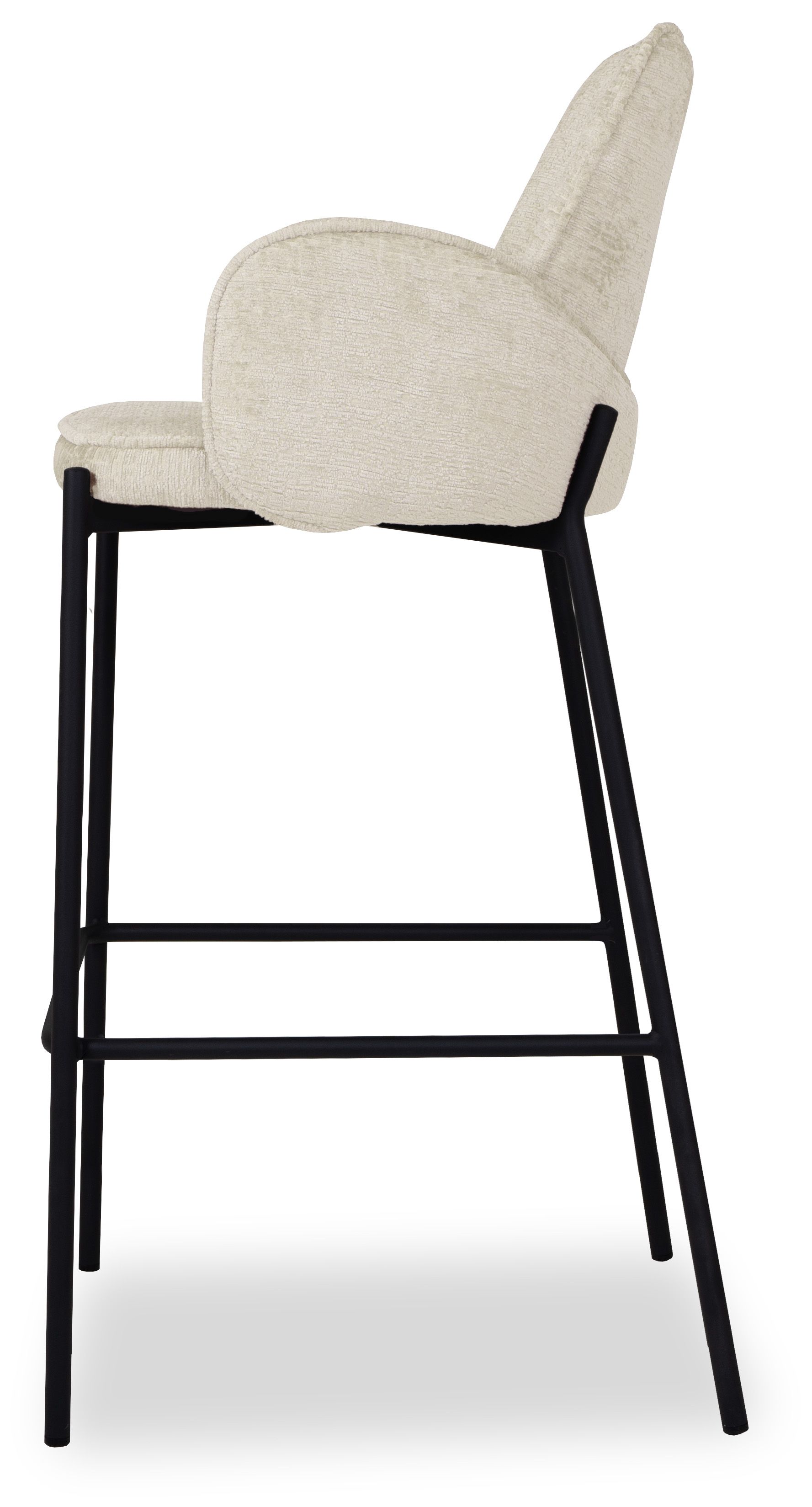Barkruk Creme IH-50.184 Joni B51 x D53 x H107 cm