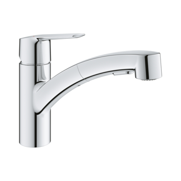 Grohe Quickfix keukenkraan Start uittrekbare Dual spray