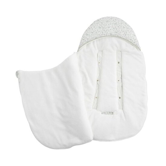 Promenons-nous Nid d'Ange hiver 5 attaches   Tilleul        de               Sauthon Baby Déco