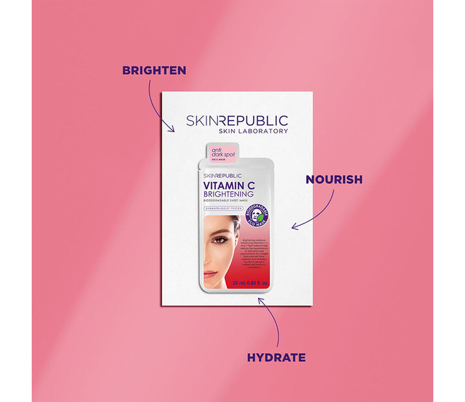 SKINREPUBLIC Brightening Vitamin C Face Mask