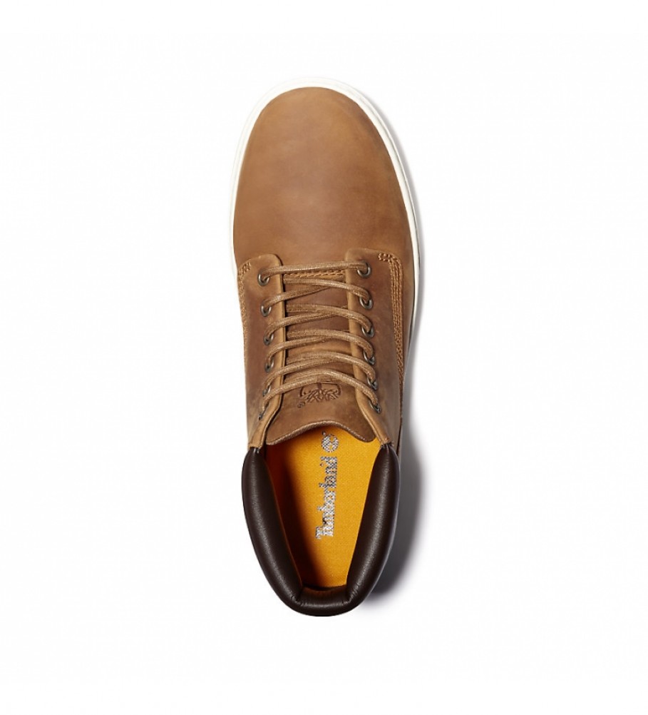 Sapatos Timberland Adventure 2.0 Cupsole Chukka em couro marrom