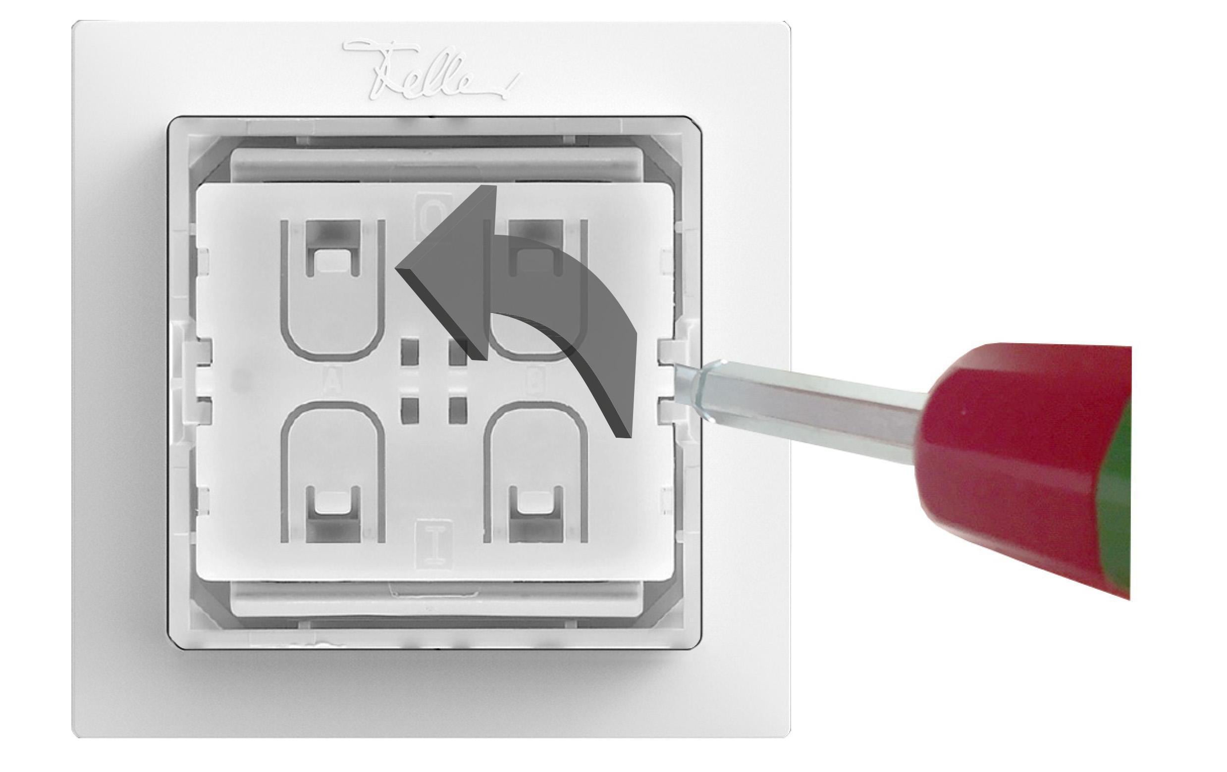 Smart Light Control für Philips Hue EDIZIOdue AP coffeeSmartes Licht. Smarter Taster.