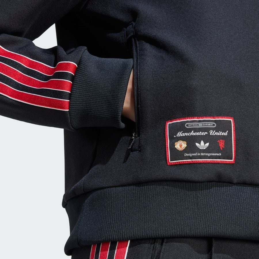 Adidas Original Veste de survêtement Manchester United Terrace Icons