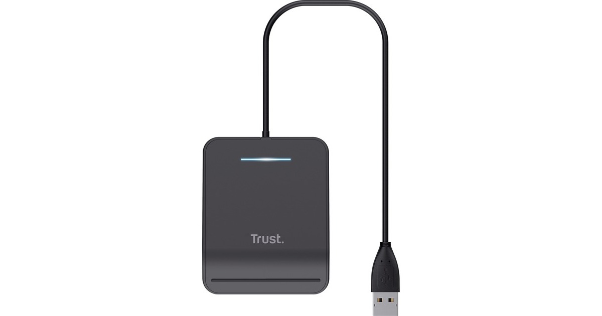 TrustPrimo Smartcardlezer kaartlezer  (Zwart)