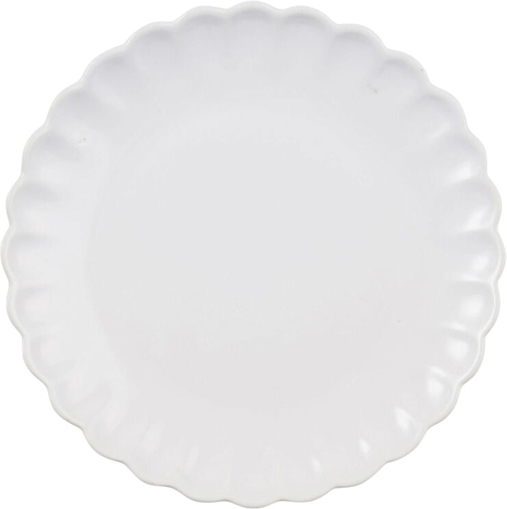 Ib Laursen Tallerken Mynte Pure White Hvid