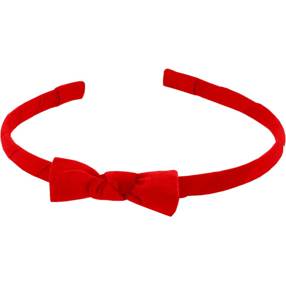 Serre-Tête Fin Rouge Tangerine