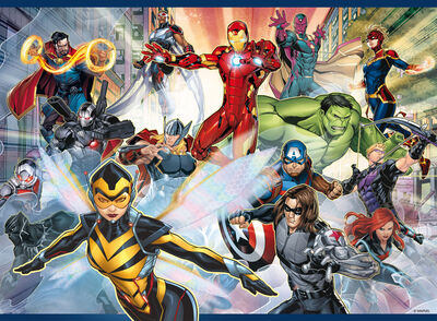 Ravensburger Puslespill Marvel Avengers, 100 Biter