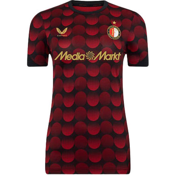 Castore Feyenoord Pre-Match Shirt Dames 2025/2026