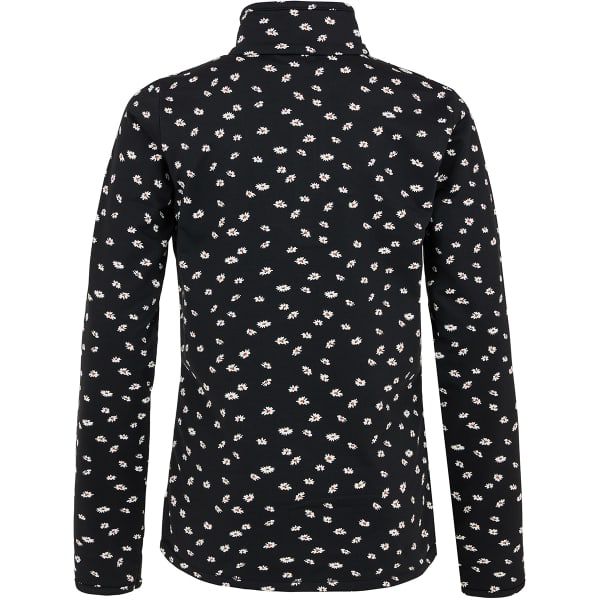 Sweat polaire PROTEST PRTVESH JR 1/4 ZIP TOP TRUE BLACK
