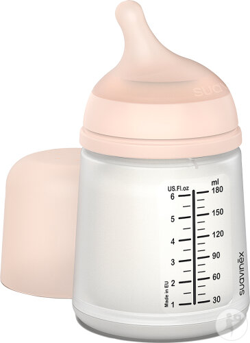 Suavinex Biberon Anti-Colique Zéro Zéro 180ml Débit Lent S Fair 1 Pièce