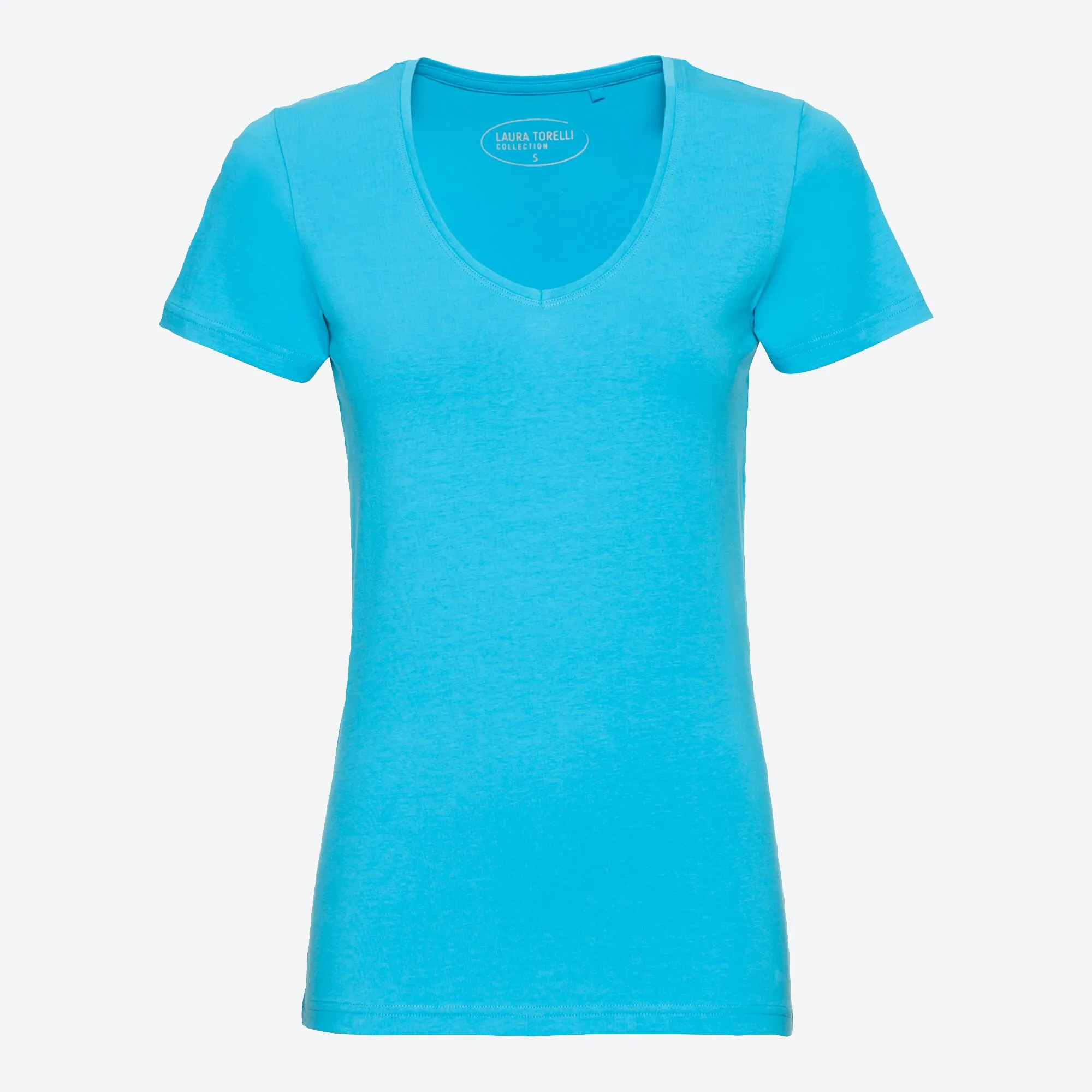 Damen-T-Shirt mit V-Ausschnitt