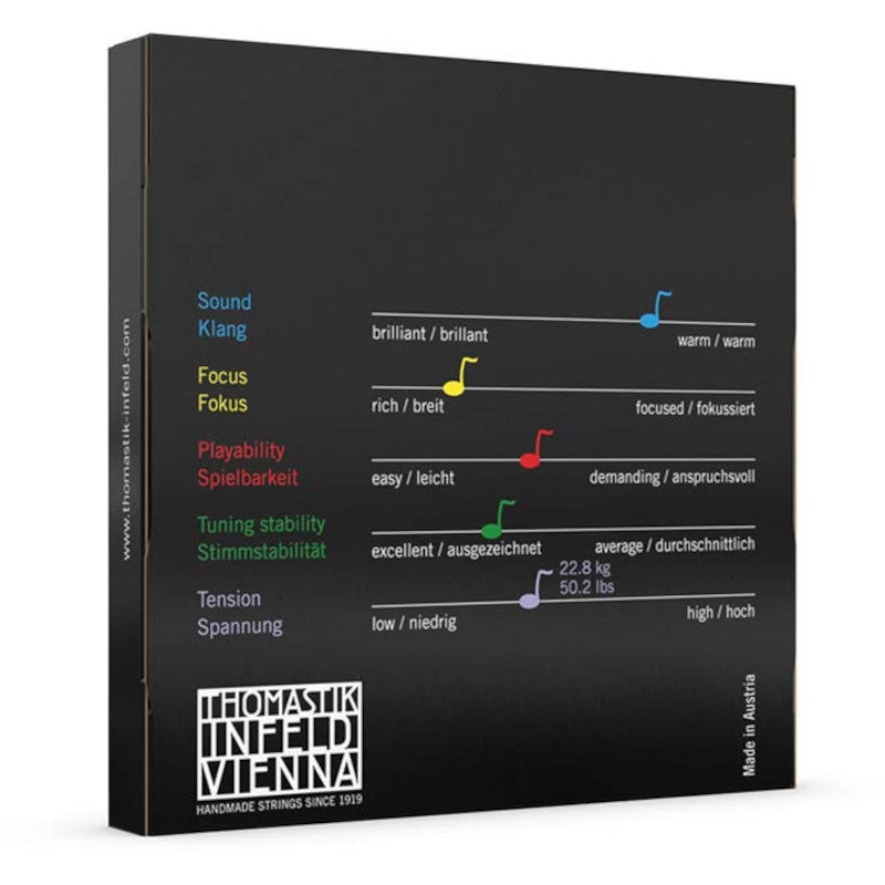 Thomastik-Infeld TH-IB-100 Infeld Blue medium vioolsnarenset 4/4 blauw