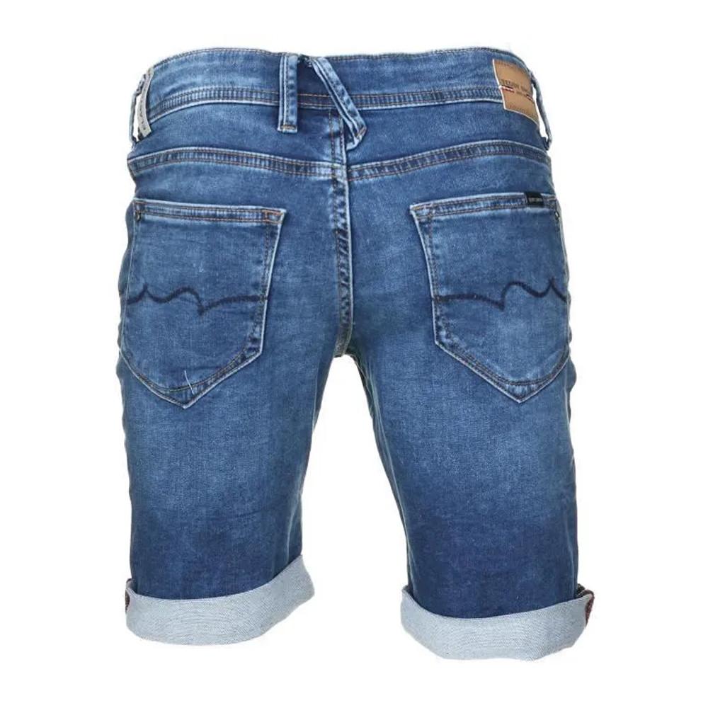 Teddy Smith Short Bleu foncé Jean Garçon Teddy Smith Scotty