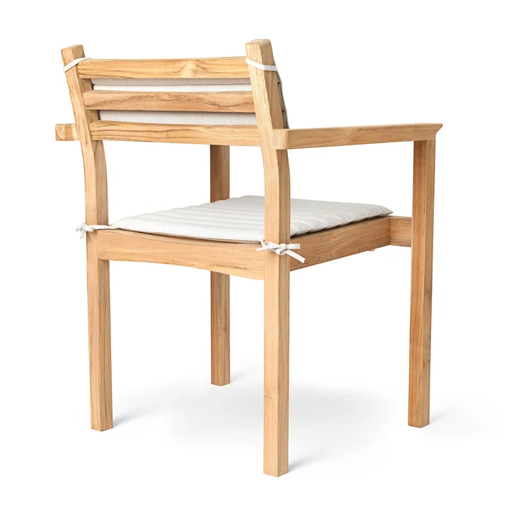 Carl Hansen - AH502 Garten Armlehnstuhl, Teak unbehandelt