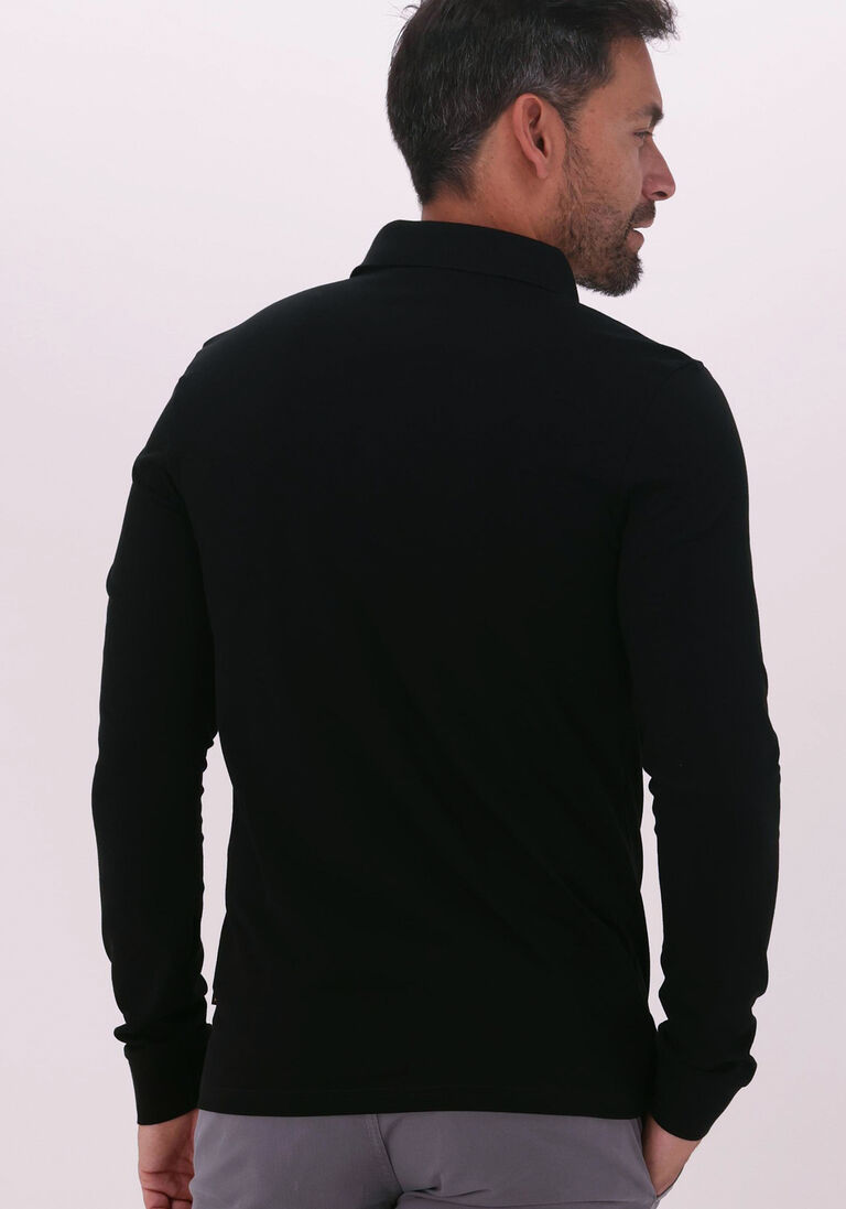 BOSS zwarte boss polo passerby 10242645 01