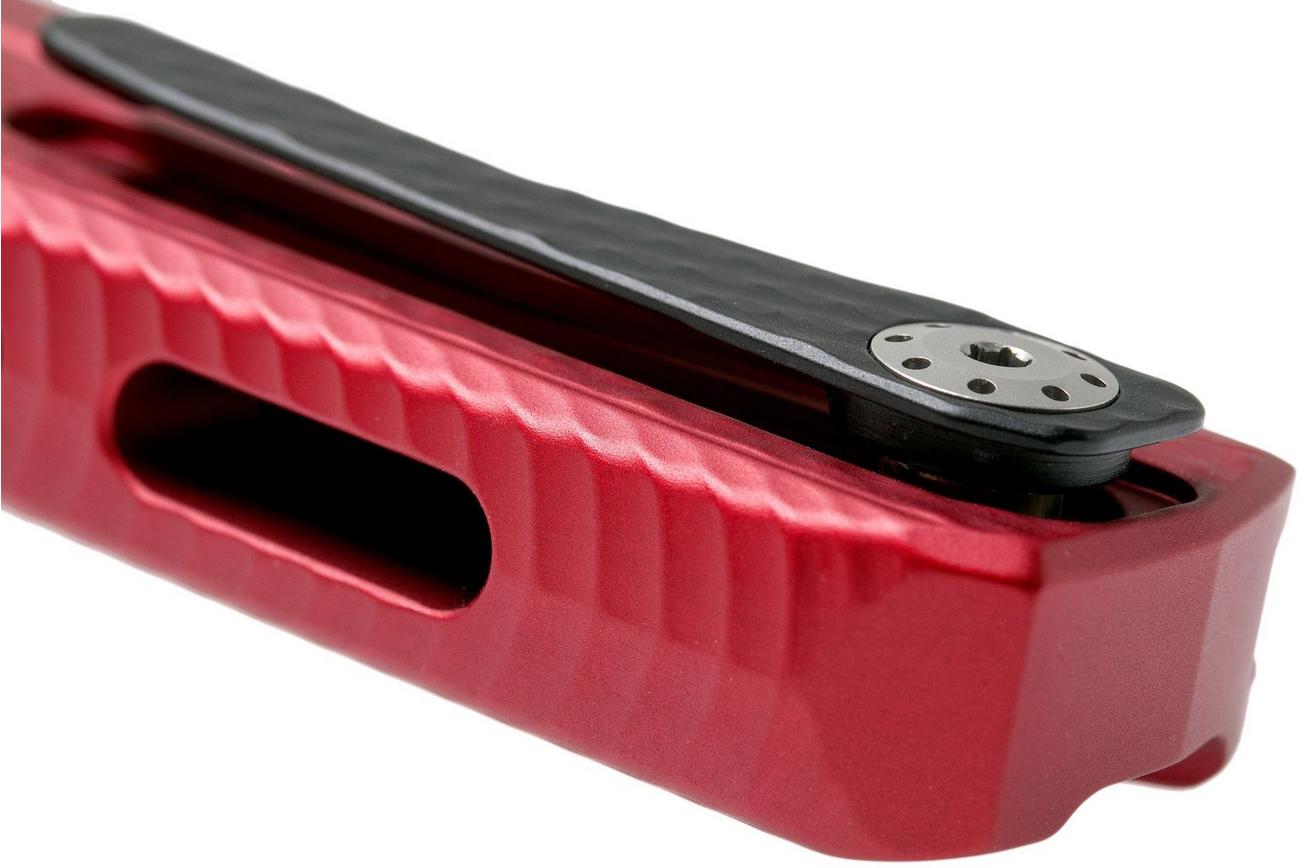 LionSteel ROK Black Red Aluminium ROK A RB zakmes