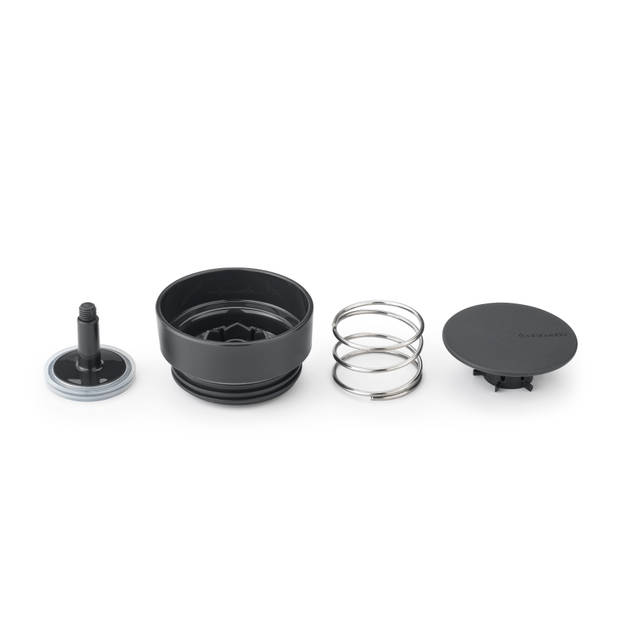 Brabantia Make & Take theebeker dubbelwandig 0,36 liter - Dark Grey