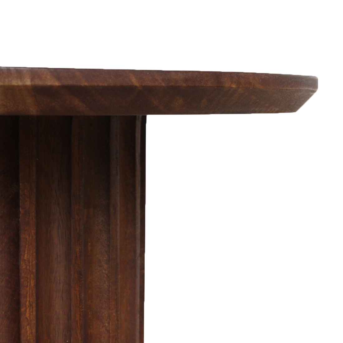 Bijzettafel Bullnose Reversed Fluted TAMW80A - 50cm