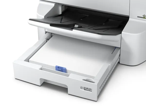 Epson WorkForce Pro WF-C8190DW - Printer - farve - Duplex - blækprinter - A3 - 4800 x 1200 dpi - op til 24 spm (mono) / op til 24 spm (farve) - kapacitet: 335 ark - Gigabit LAN, NFC, USB 3.0, USB 2.0 vært, Wi-Fi(ac)