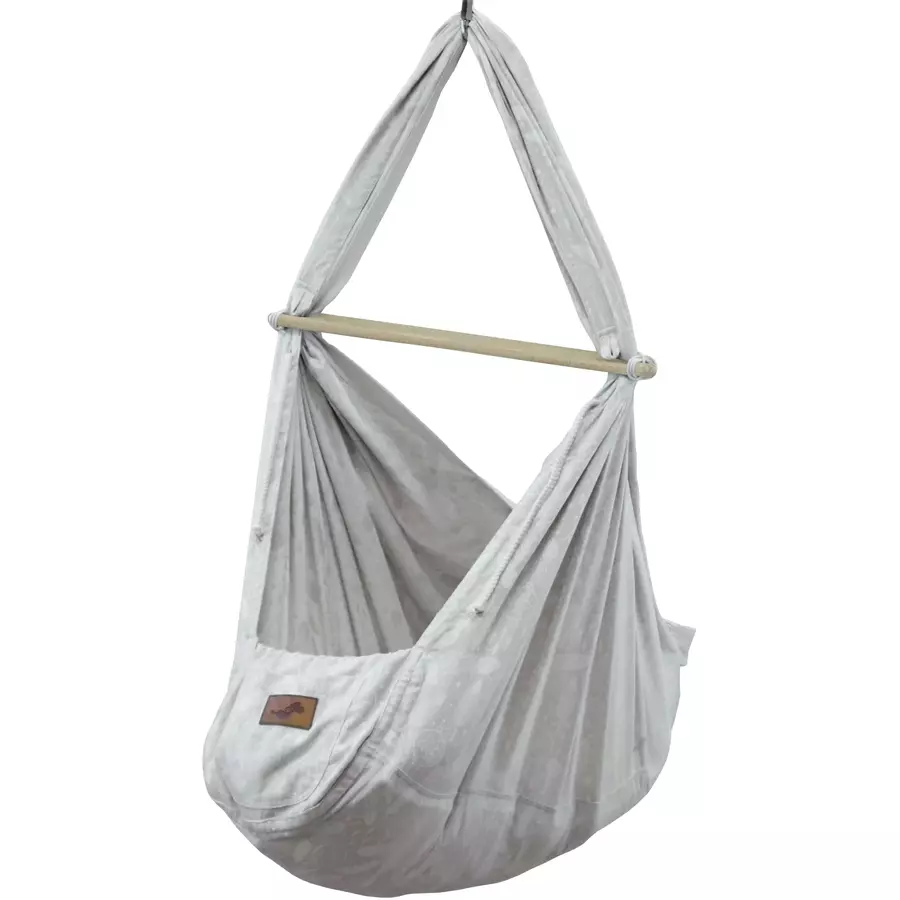 SCHMUSEWOLKE Baby Federwiege Dreamcatcher WarmGrey