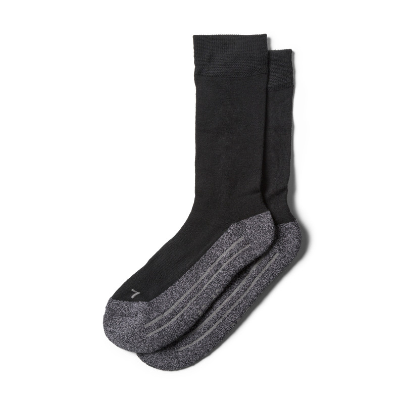 Coolmax bamboe sokken 43/46 - zwart - 2 paar