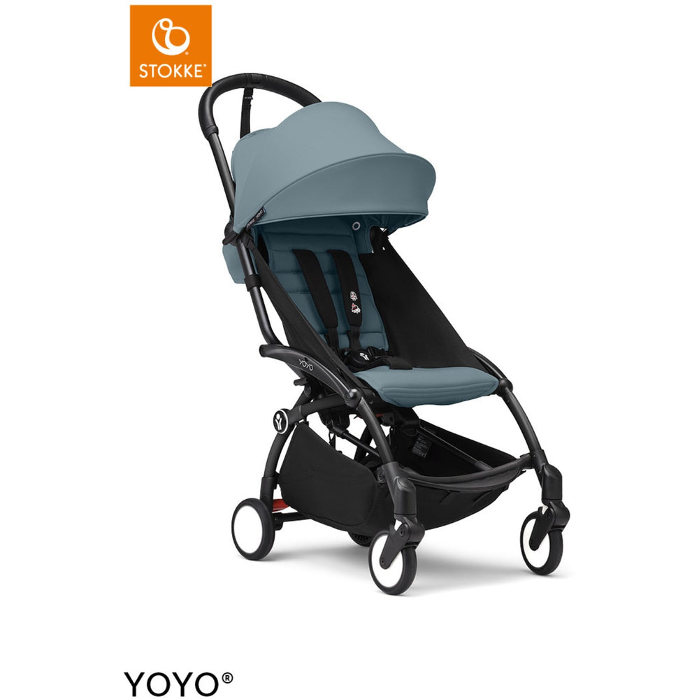 Køb Stokke® YOYO³ Klapvogn Sort/Aqua