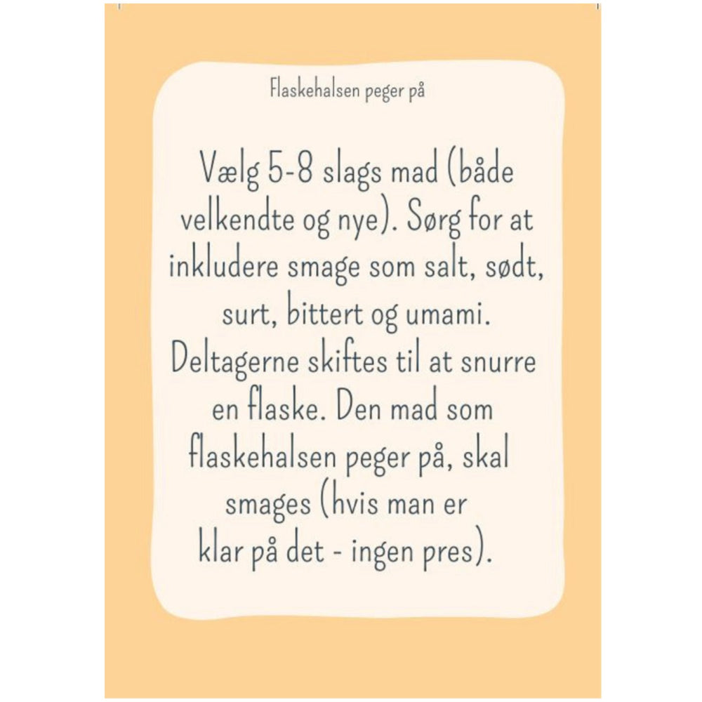 Køb Babybite SPISEKORT: MADDETEKTIVERNE - Aktivitetskort Der Gør Det Sjovt For Børn At Smage Ny Mad