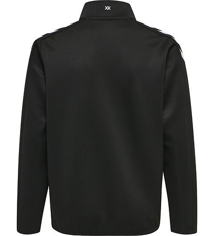 Hummel Sweatshirt - hmlCore XK Half Zip Poly - Schwarz