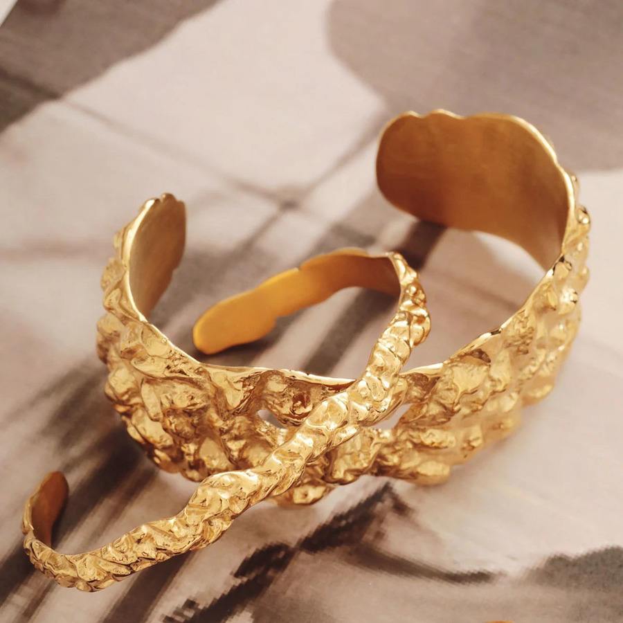 Sistie2ND Xenia X Sistie2ND Bracelet Goldplated 60mm