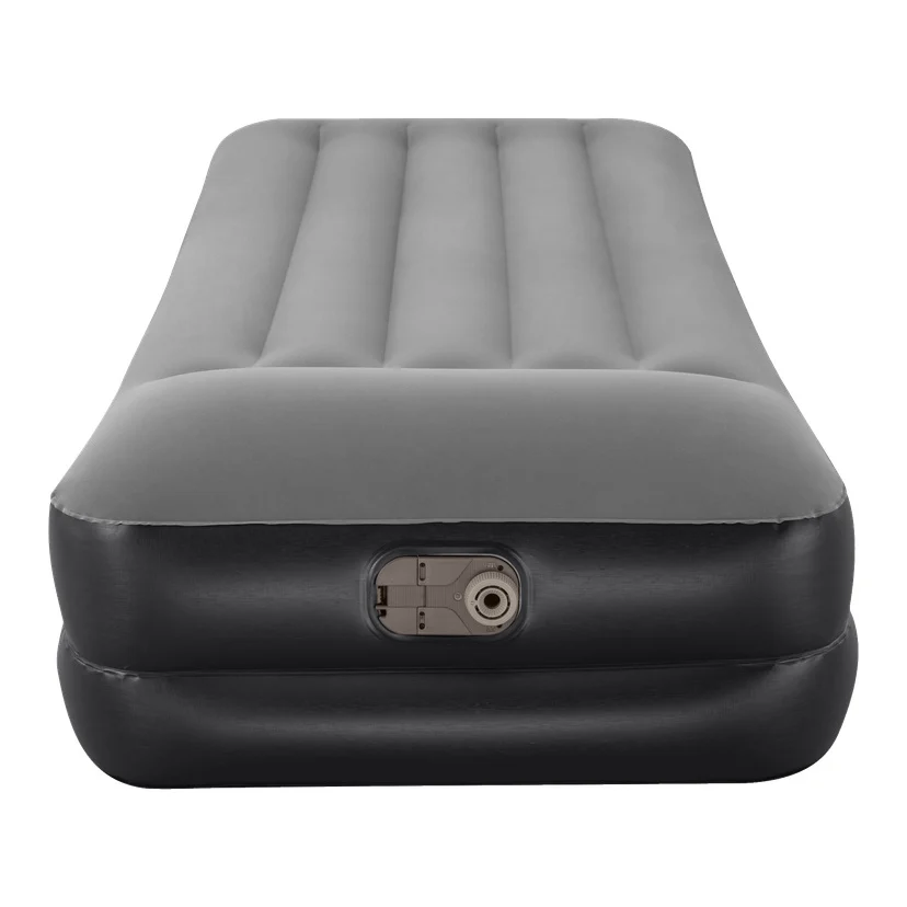 Luftmadrass med innebygget pumpe 191x97 cm 230 V