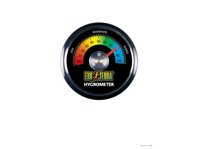Exo Terra Hygrometer Analog Analoger Hygrometer in runder Ausführung