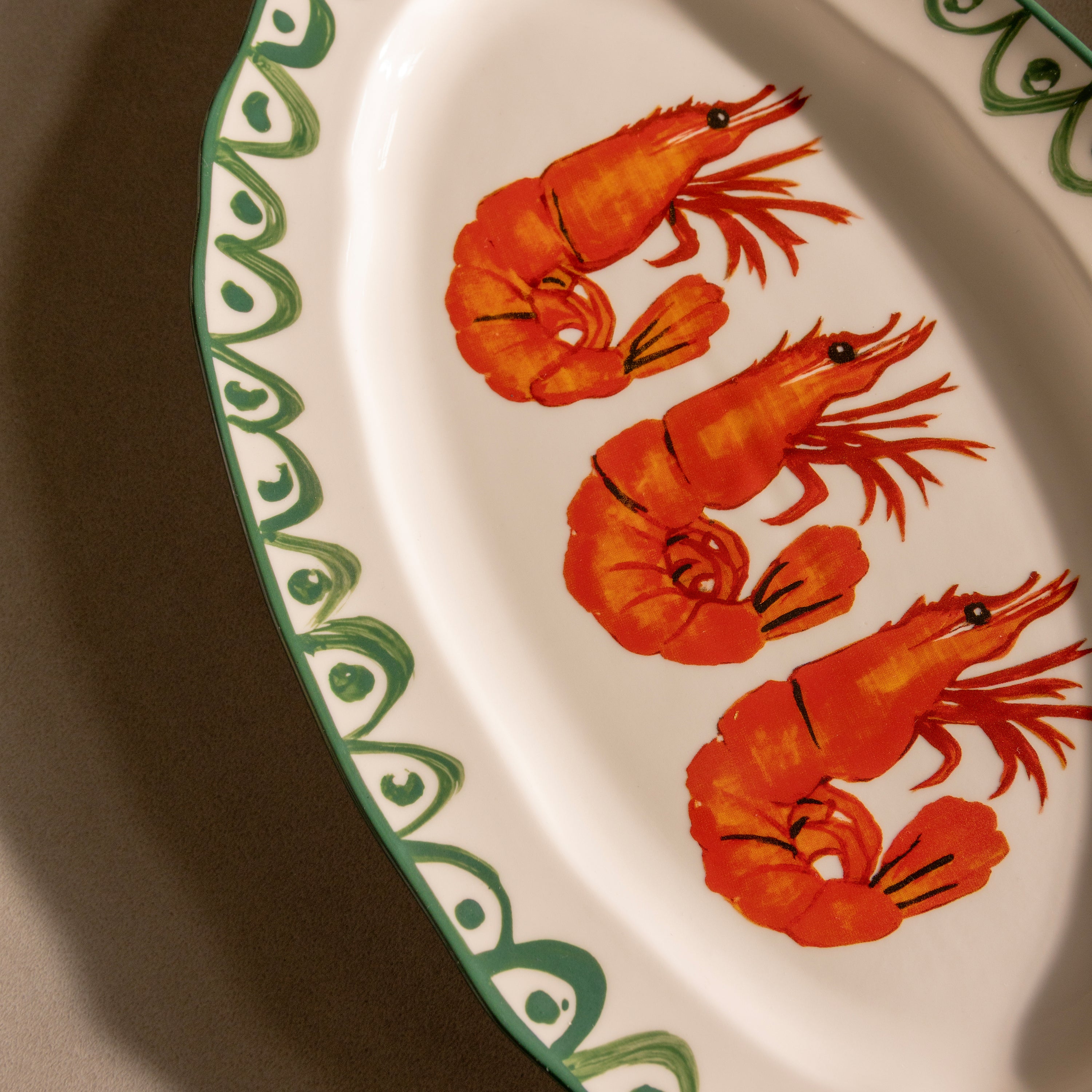 &k amsterdam SirÃ¨ne Serveerschaal - Shrimp