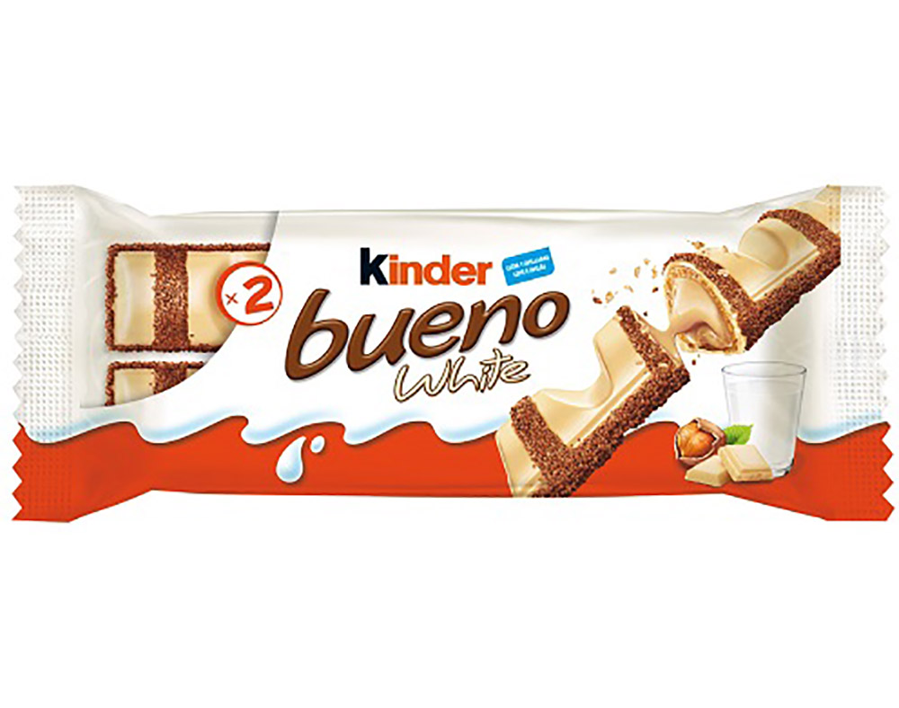 SNACK FERRERO KINDER BUENO WHITE T2 43G