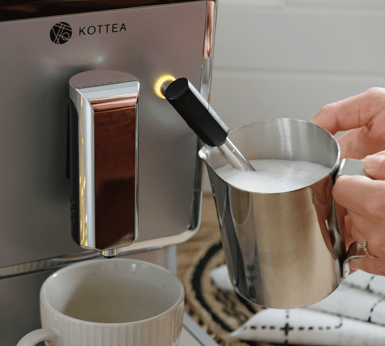 KOTTEA Espressima Silver Buse Vapeur CK307S.BV Garantie 3 ans Coloris:Gris