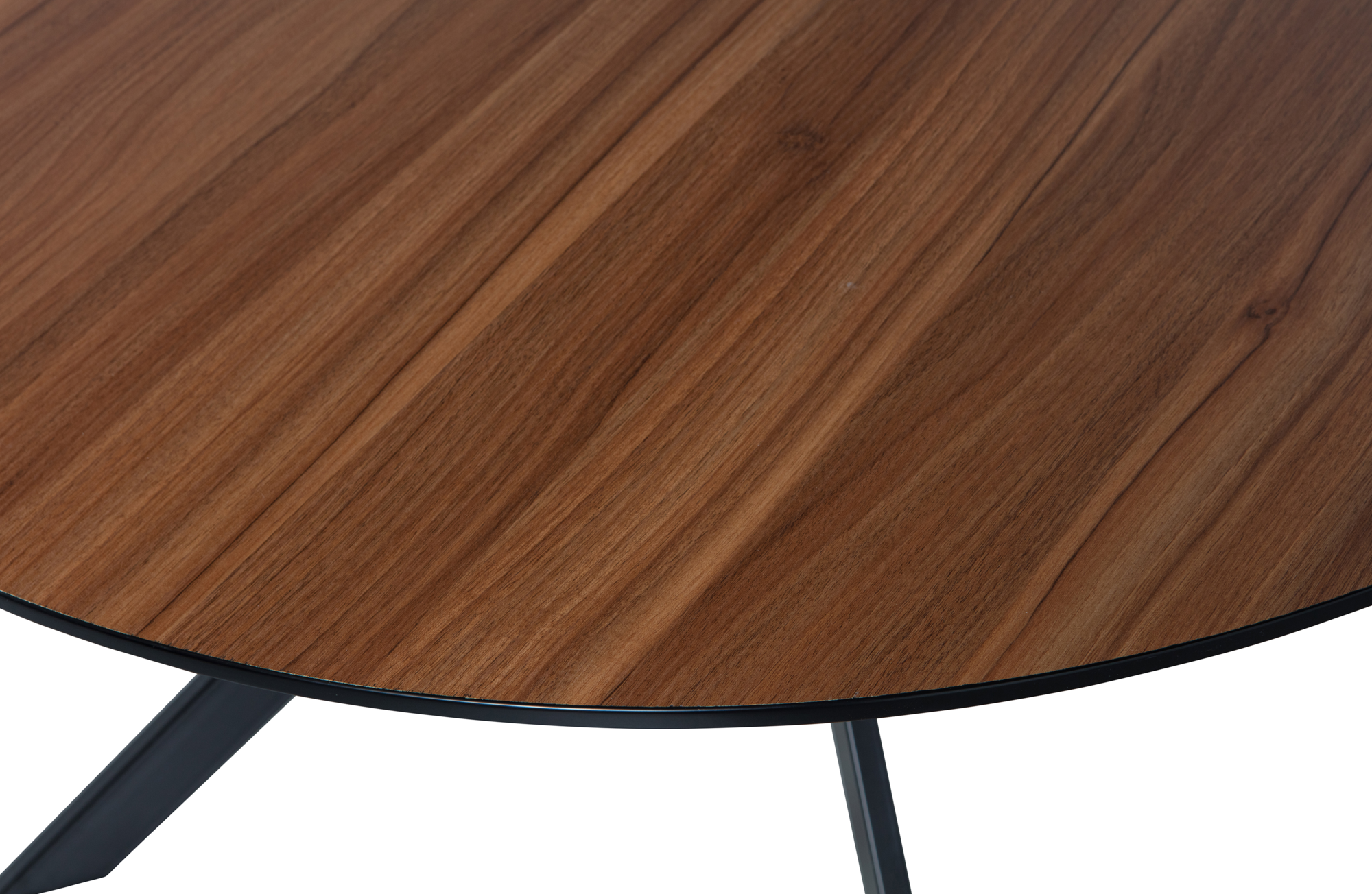 Eettafel Bruno rond - Walnoot