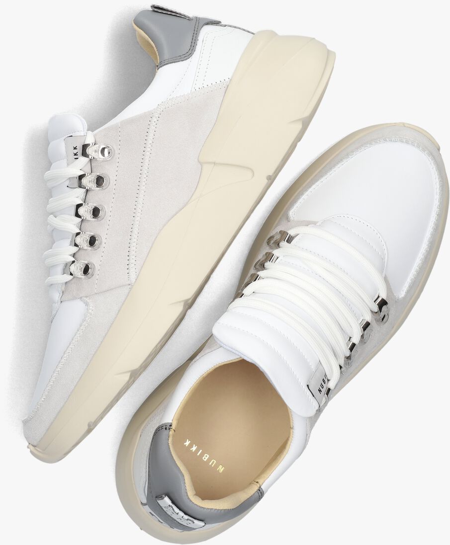 NUBIKK witte nubikk lage sneakers roque roman heren