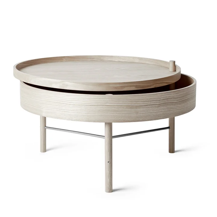 Audo - Turning Table, Esche schwarz