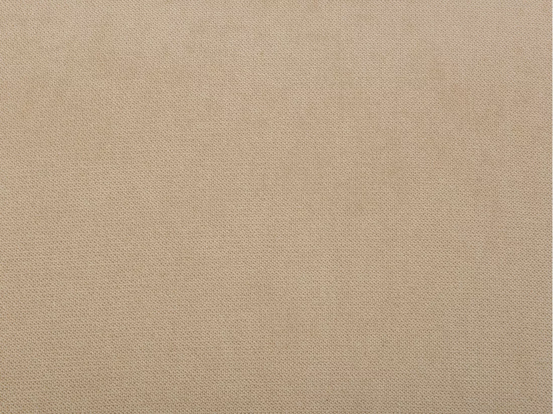 Canapé d'angle droit convertible en tissu beige ULENIO