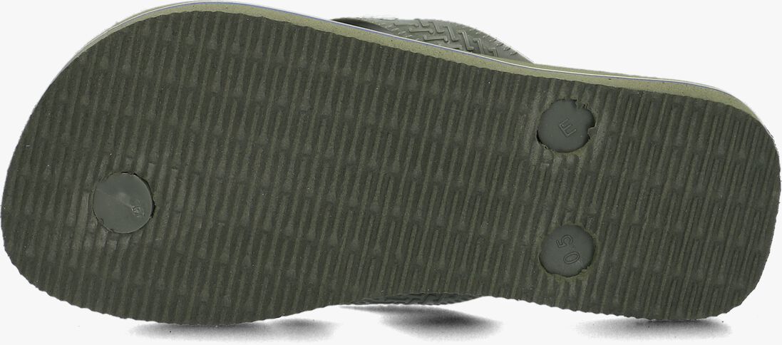HAVAIANAS groene havaianas teenslippers brasil logo kids